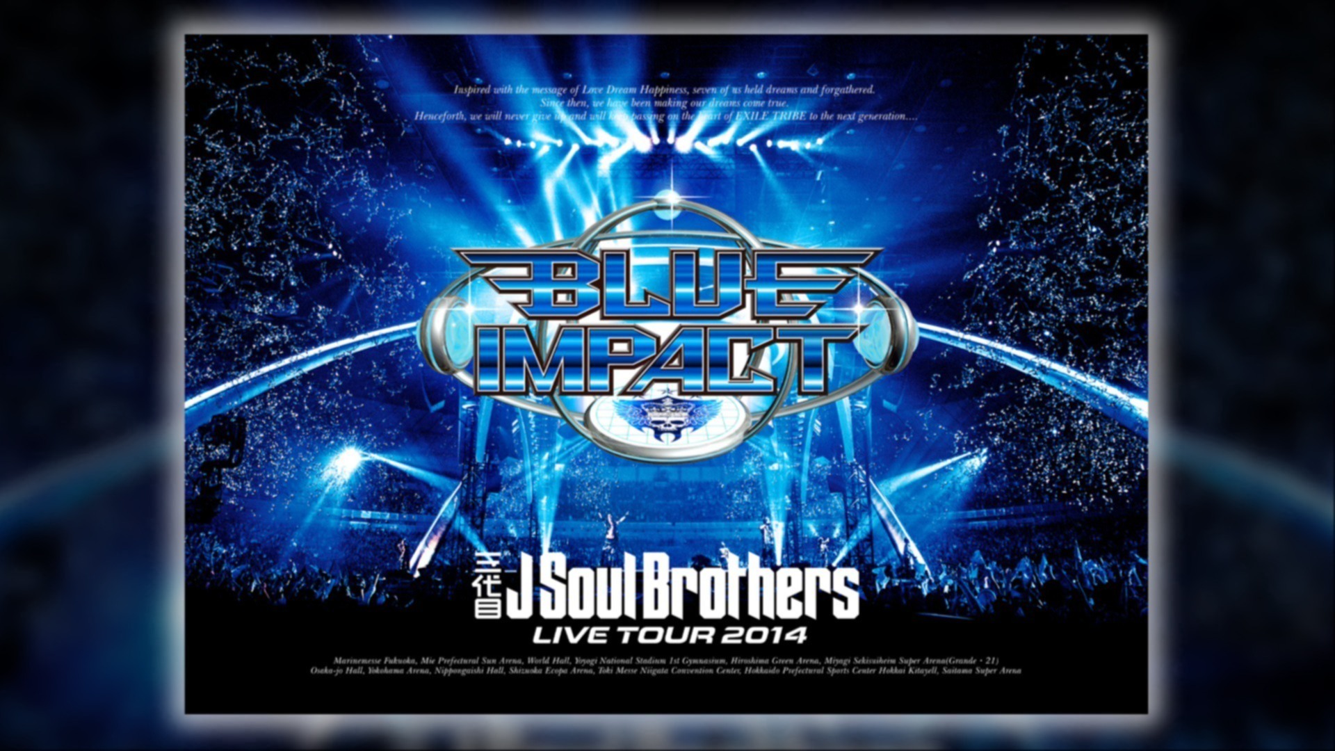 Sandaime J Soul Brothers LIVE TOUR 2014 